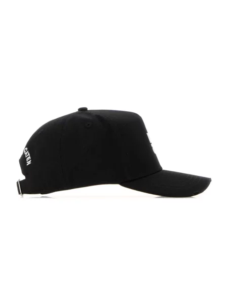 Czapka z daszkiem Dsquared2 czarna