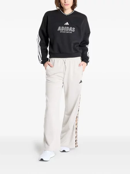 Geacă Adidas alergare din jerseu verde
