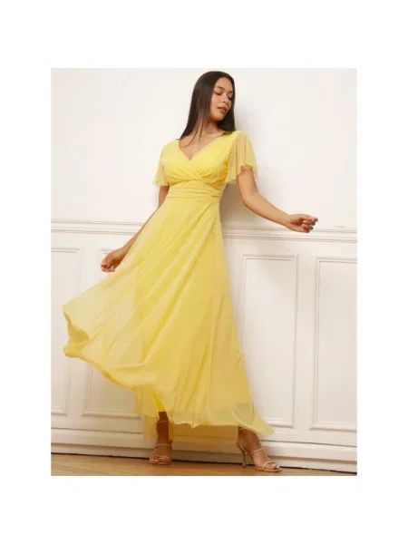 Rochie La Modeuse galben