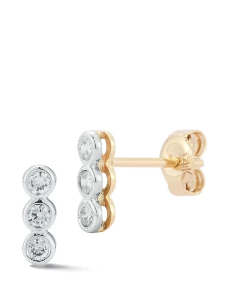 Diamant cercei Mateo argintiu