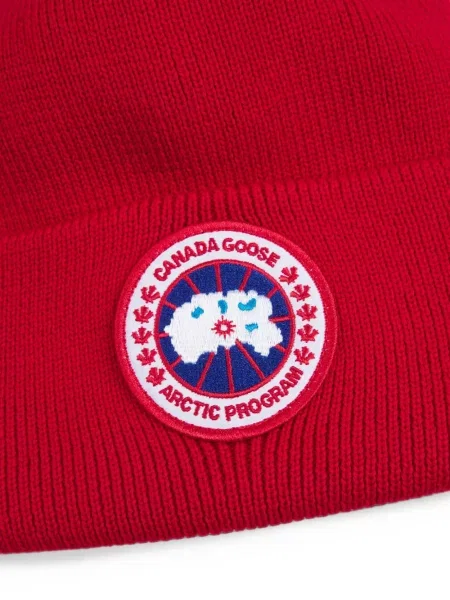 Căciulă Canada Goose cu autograf roșu
