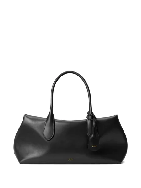 Duże krótki polo Polo Ralph Lauren z nadrukiem pomarańczowe