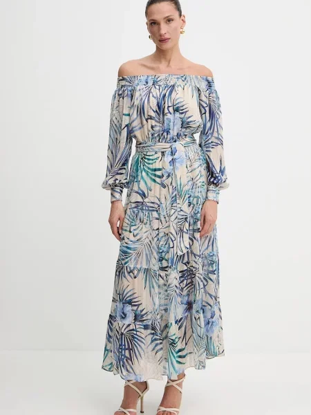 Guess ruha JOSEE maxi harang alakú kék