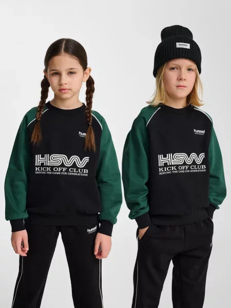 Oversized bluza dla dzieci Hummel HSW zielona