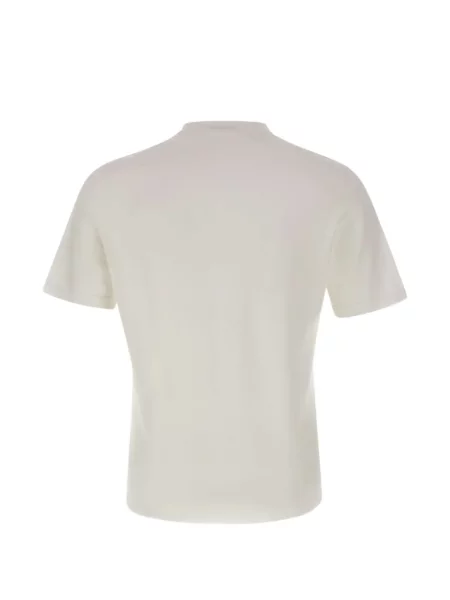 Tricou Kangra cu decolteu rotund alb