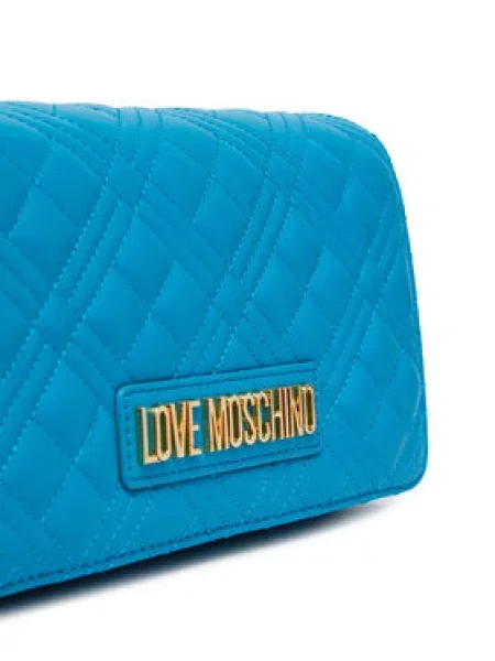 LOVE MOSCHINO Kabelka Tyrkysová