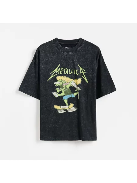 Reserved Metallica tričko černý