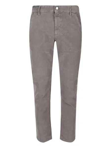 Pantaloni Pt Torino de catifea cord gri