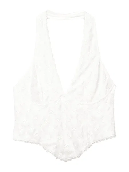Top Pull&bear bílý