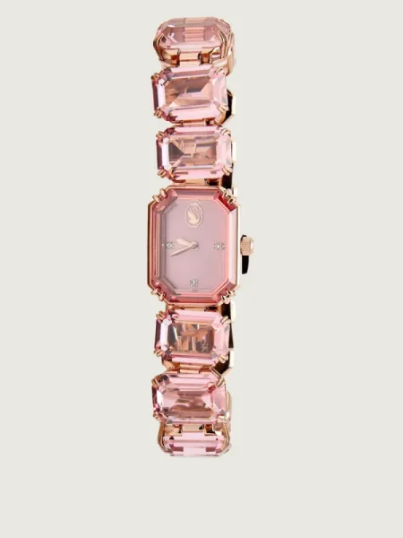 Swarovski ceas roz
