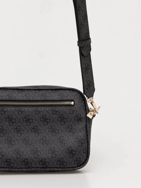 Guess torebka MERIDIAN szary czarna