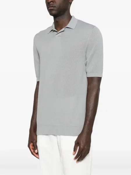 Tricou Eleventy scurt gri