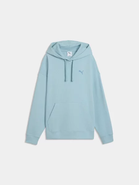 Худі PUMA Ess Elevated Hoodie комбінований верх синій