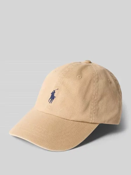 Polo Ralph Lauren czapka bejsbolówka beżowa