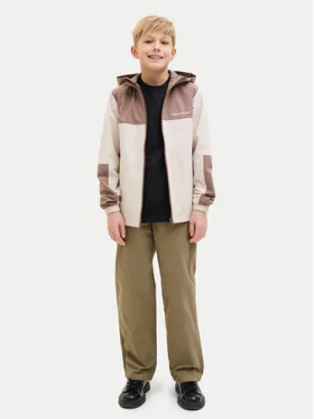 Jack & Jones Junior Medžiaginės kelnės Alex ruda