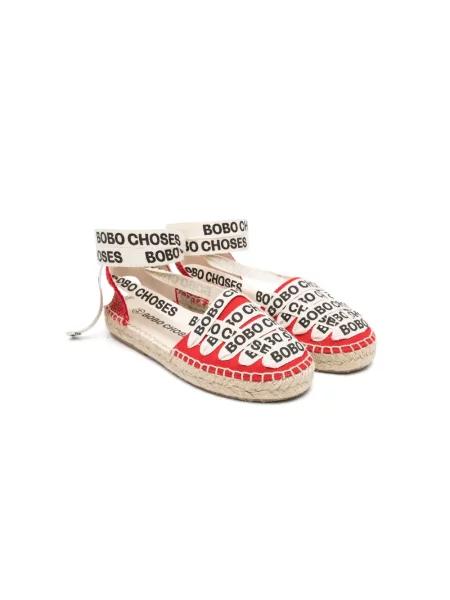Espadryle dziecięce Bobo Choses czerwone