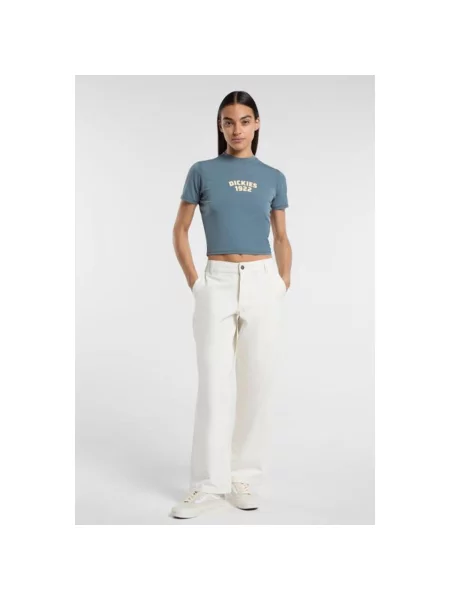 Majica Dickies s autogramom plava