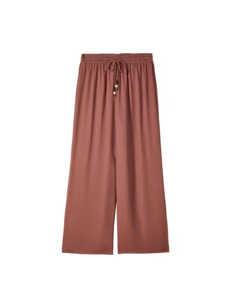 Spodnie palazzo Patrizia Pepe pomarańczowy