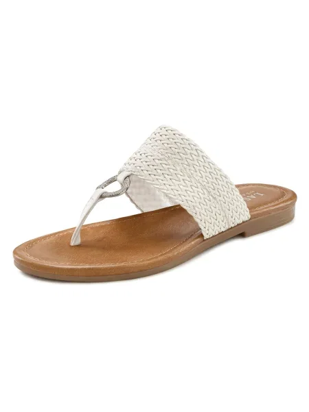 LASCANA Japonke srebrna / transparentna / off-bela bela