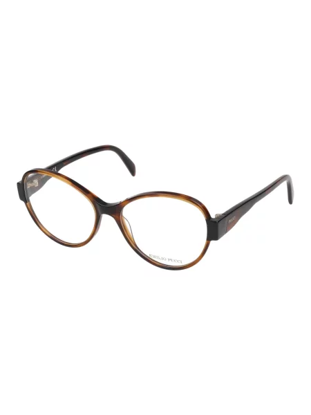 Okulary przeciwsłoneczne Emilio Pucci brązowe