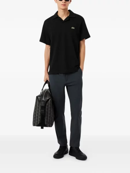 Tricou polo Lacoste negru