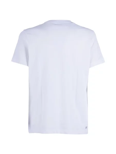Tricou Lacoste cu imagine alb