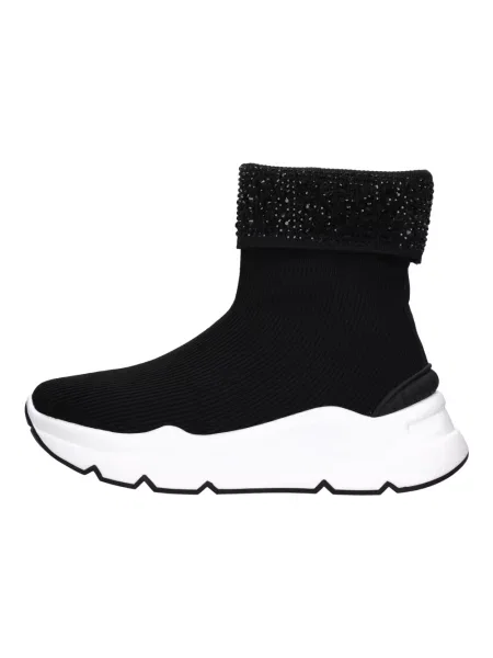 Sneakersy Emanuélle Vee czarne