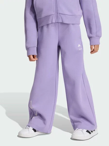 Детские брюки Adidas фиолетовые