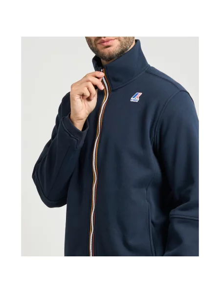 Bluza rozpinana K-way niebieska