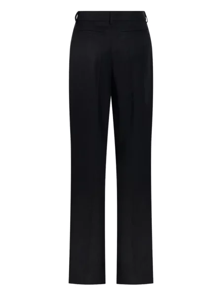 Pantaloni Victoria Beckham plisate negru