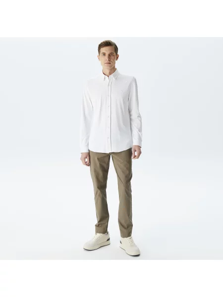 Lacoste Koszula Lacoste biała