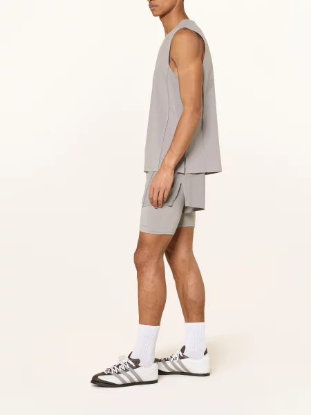Adidas Tréninkové Šortky 2 V 1 Adidas X Entire Studios šedá