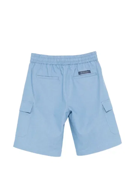 Dětské šortky cargo Trussardi modré