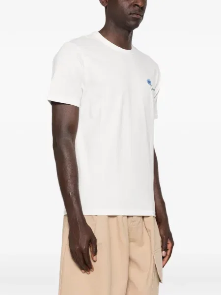 Tricou Kenzo cu model floral alb