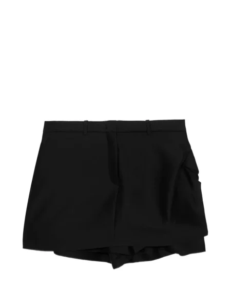 Pantaloni scurți Jnby drapate negru