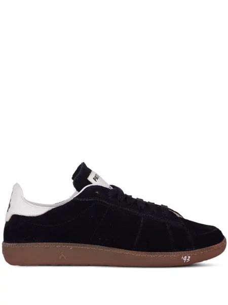 Sneakerși Patrizia Pepe din piele de căprioară negru