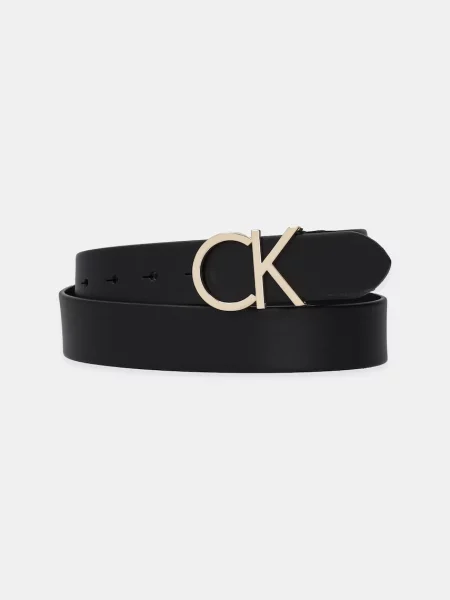 Calvin Klein Pásek Jeans černé