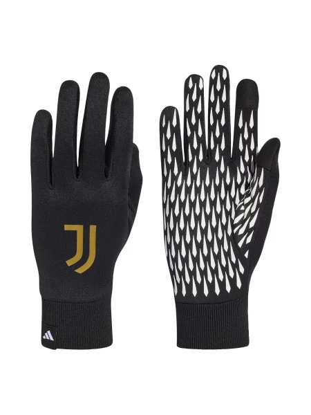 ADIDAS PERFORMANCE Αθλητικά γάντια Juventus Turin σκούρο κίτρινο / μαύρο λευκό