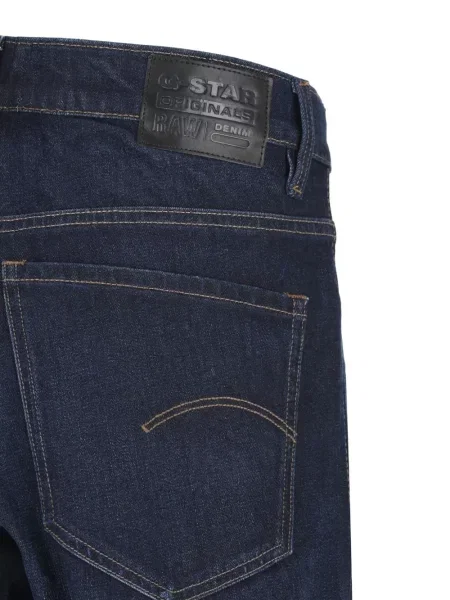 Blugi drepți G-star Raw albastru