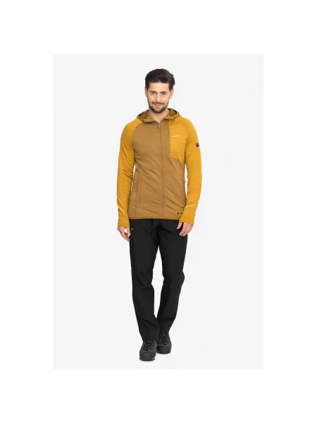 Bluza VIKING Birger Man Festiwal Górski rozpinana z kapturem żółta