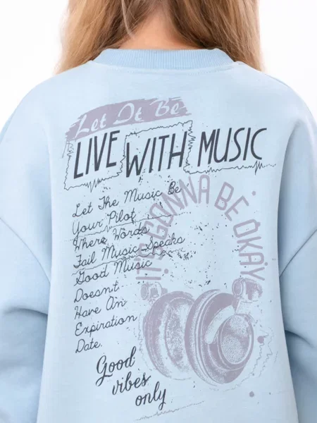 Дитячий Спортивний костюм Носи своє блакитний