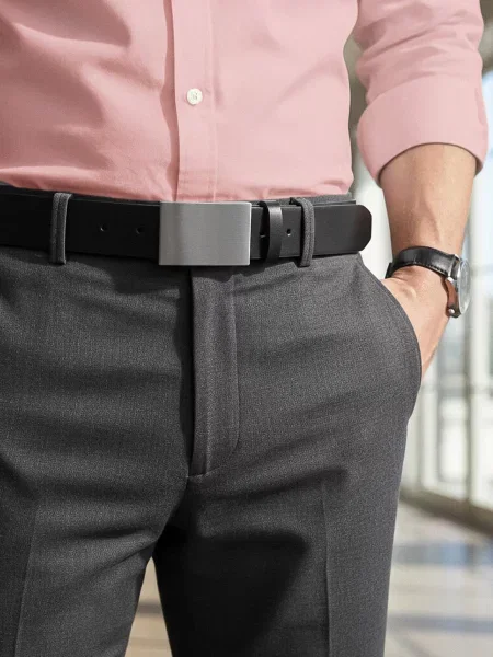 Ремень Sinsay с пряжкой с ремешками черный