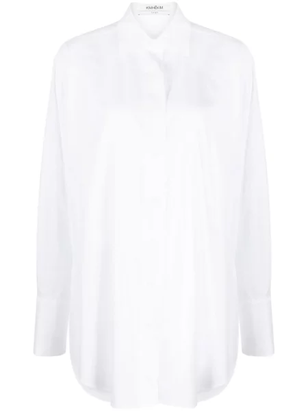 Cămașă Kimhēkim din poplin alb