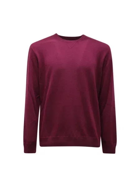 Sweter Ferrante z kaszmiru fioletowy