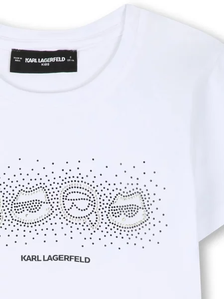 Karl Lagerfeld футболка дитяча з бавовною