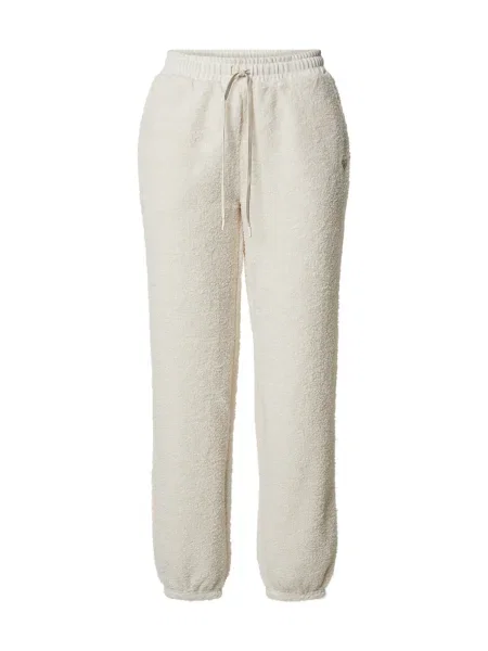 Roxy Pantaloni trening Waves Of Warmths Écru alb