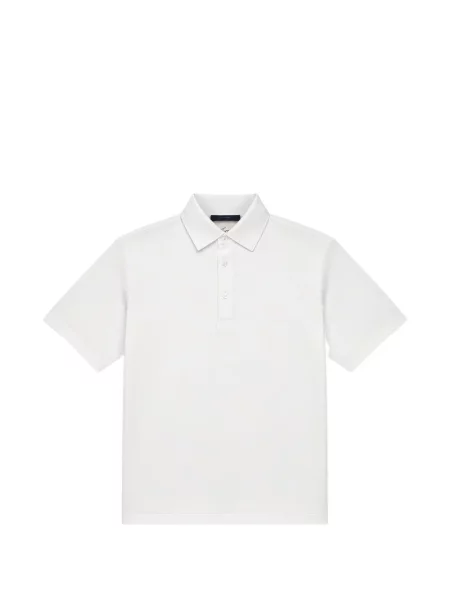 Scurt tricou polo Tombolini alb