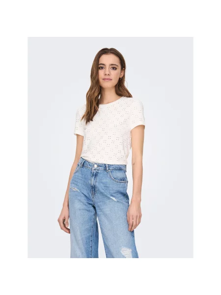 JDY T-Shirt Regular Fit λευκό