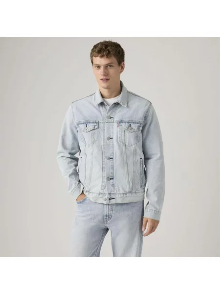 Levi's kurtka jeansowa THE JACKET niebieska