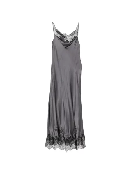 Rochie Carine Gilson din dantelă gri